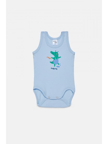 PRETTY BABY Παιδικό Ζιπουνάκι τιράντα με Σχέδιο για Αγόρι 2ΤΕΜ Κροκοδειλάκι #34316 multi PRETTY BABY Παιδικό Ζιπουνάκι τιράντα με Σχέδιο για Αγόρι 2ΤΕΜ Κροκοδειλάκι #34316 multi