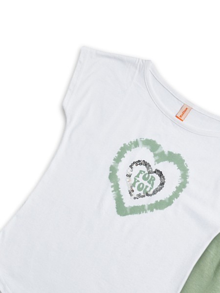 REFLEX Εφηβικό Σετ Με Κολάν για Κορίτσια 6-16 ετών #74301 Λευκό REFLEX Εφηβικό Σετ Με Κολάν για Κορίτσια 6-16 ετών #74301 Λευκό