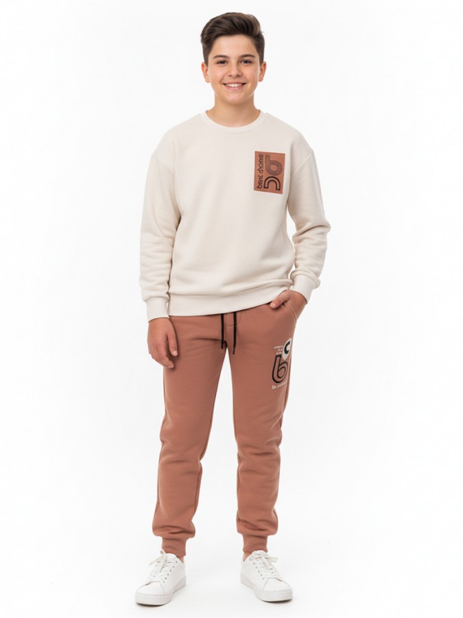 TRAX Εφηβική Φόρμα για Αγόρι 6-16 ετών - 46836 Μπισκότο