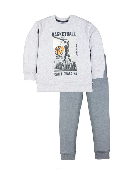 TRAX Εφηβική Φόρμα για Αγόρι 6-16 ετών - 42828 Γκρί TRAX Εφηβική Φόρμα για Αγόρι 6-16 ετών - 42828 Γκρί