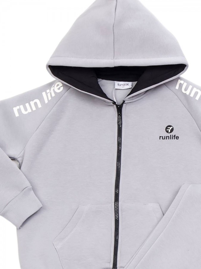 TRAX Εφηβική Φόρμα για Αγόρι 6-16 ετών "Runlife" - 44849 Γκρι TRAX Εφηβική Φόρμα για Αγόρι 6-16 ετών "Runlife" - 44849 Γκρι