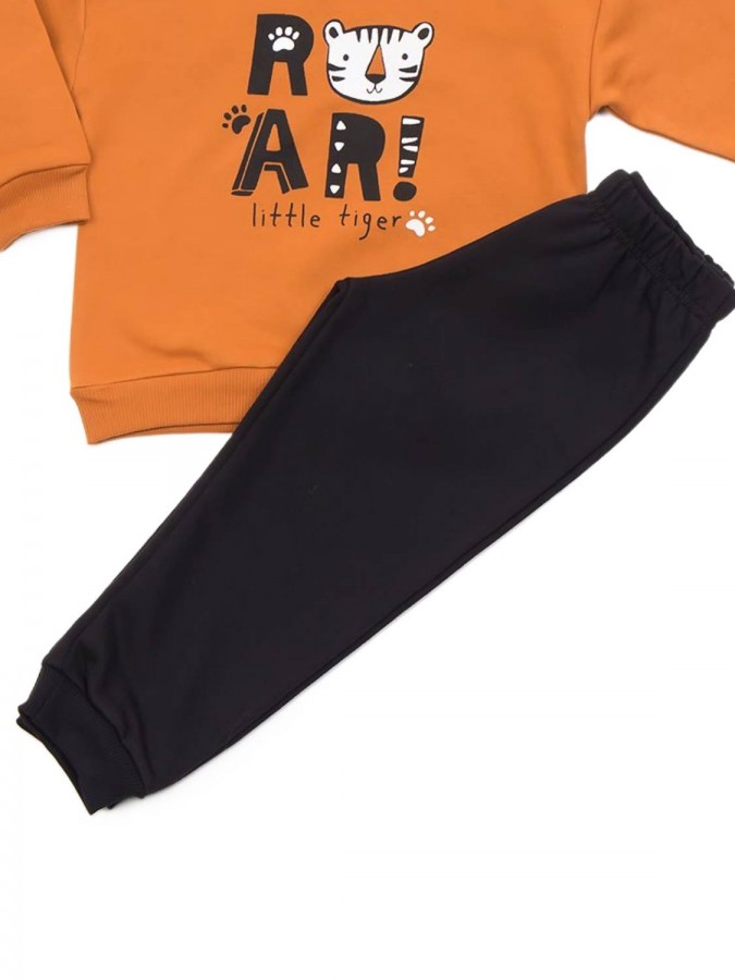 TRAX Παιδική Φόρμα για Αγόρι 1-6 ετών "ROAR" - 44917 Μουσταρδί TRAX Παιδική Φόρμα για Αγόρι 1-6 ετών "ROAR" - 44917 Μουσταρδί