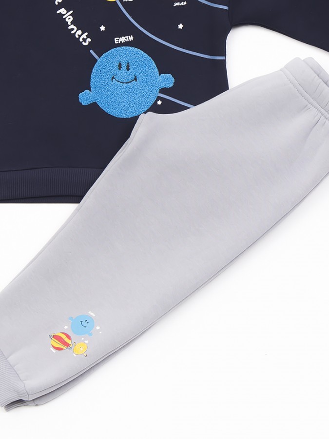 TRAX Παιδική Φόρμα για Αγόρι 1-6 ετών "Save the planet" - 44926 Μαρέν TRAX Παιδική Φόρμα για Αγόρι 1-6 ετών "Save the planet" - 44926 Μαρέν