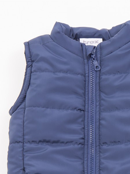 TRAX Παιδικό Αμάνικο Μπουφάν για αγόρια 1-6 ετών #45441 Μπλε
