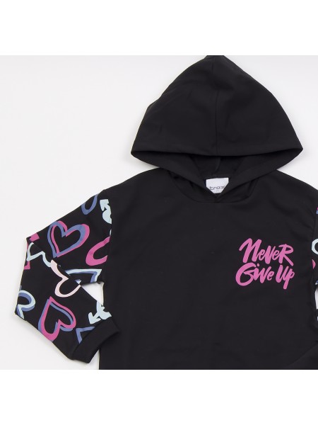 TRAX Εφηβική Φόρμα για Κορίτσι 6-16 ετών - 46639 Μαύρο TRAX Εφηβική Φόρμα για Κορίτσι 6-16 ετών - 46639 Μαύρο