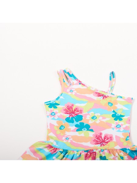 TRAX Παιδικό Φόρεμα για Κορίτσια 1-6 ετών #47247 Λευκό TRAX Παιδικό Φόρεμα για Κορίτσια 1-6 ετών #47247 Λευκό