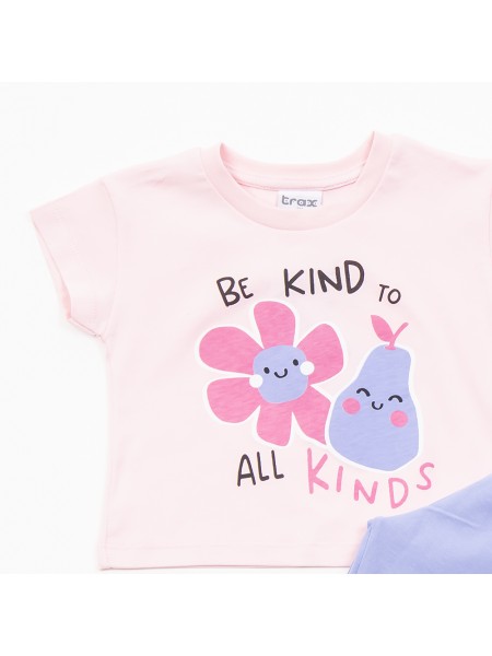 TRAX Παιδικό Σετ Με Κολάν για Κορίτσια 1-6 ετών #45256 Κουφετί TRAX Παιδικό Σετ Με Κολάν για Κορίτσια 1-6 ετών #45256 Κουφετί