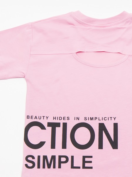 TRAX Εφηβικό Σετ Με Κολάν για Κορίτσια 8-16 ετών #47126 Ροζ