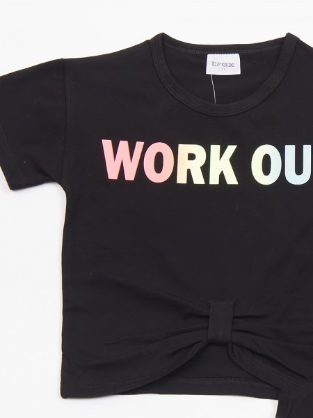 TRAX Εφηβικό Σετ για Κορίτσια 8-16 ετών #47137 Μαύρο