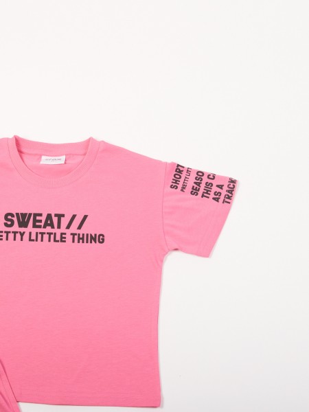 TRAX Εφηβικό Σετ Με Κολάν για Κορίτσια 8-16 ετών #47153 Ροζ