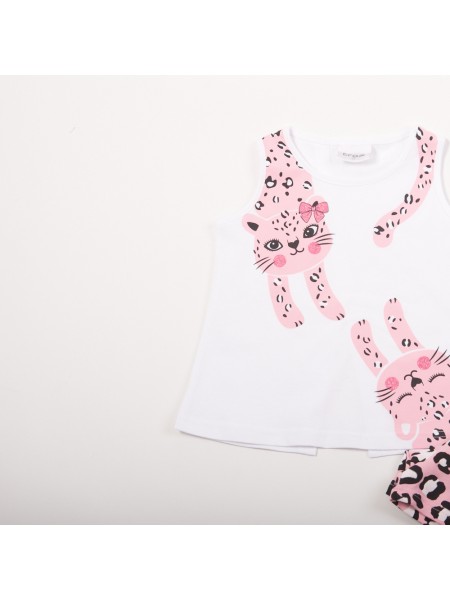 TRAX Παιδικό Σετ για Κορίτσια 1-6 ετών #47232 Λευκό TRAX Παιδικό Σετ για Κορίτσια 1-6 ετών #47232 Λευκό