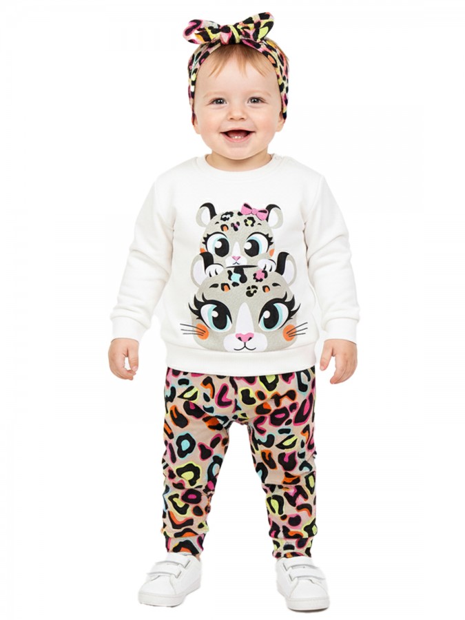 TRAX Βρεφική Φόρμα για Κορίτσι 0-18 μηνών - 48504 Βανίλια TRAX Βρεφική Φόρμα για Κορίτσι 0-18 μηνών - 48504 Βανίλια