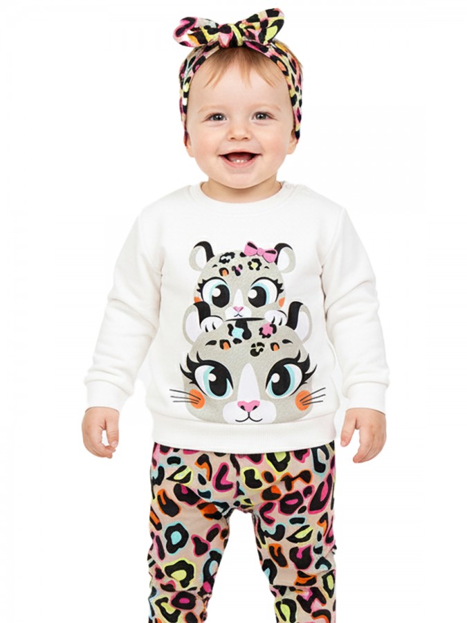 TRAX Βρεφική Φόρμα για Κορίτσι 0-18 μηνών - 48504 Βανίλια TRAX Βρεφική Φόρμα για Κορίτσι 0-18 μηνών - 48504 Βανίλια