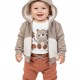TRAX Βρεφικό Σετ Με Ζακέτα Μακρύ Παντελόνι για αγόρια 0-18 μηνών #48559 Elephant TRAX Βρεφικό Σετ Με Ζακέτα Μακρύ Παντελόνι για αγόρια 0-18 μηνών #48559 Elephant