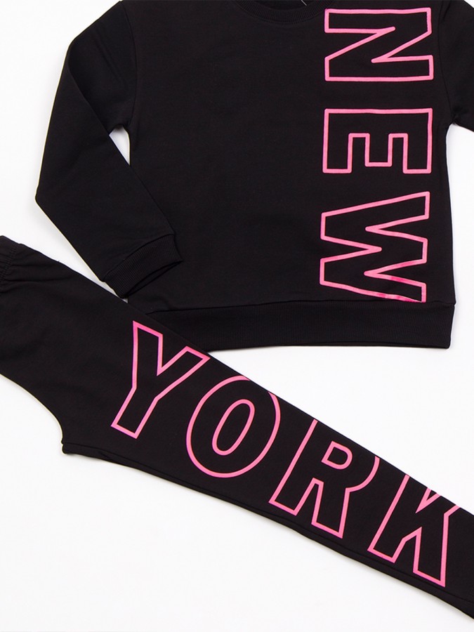 TRAX Εφηβική Φόρμα για Κορίτσι 6-16 ετών - 48611 Μαύρο TRAX Εφηβική Φόρμα για Κορίτσι 6-16 ετών - 48611 Μαύρο