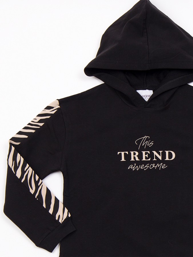 TRAX Εφηβική Φόρμα για Κορίτσι 6-16 ετών - 48622 Μαύρο TRAX Εφηβική Φόρμα για Κορίτσι 6-16 ετών - 48622 Μαύρο