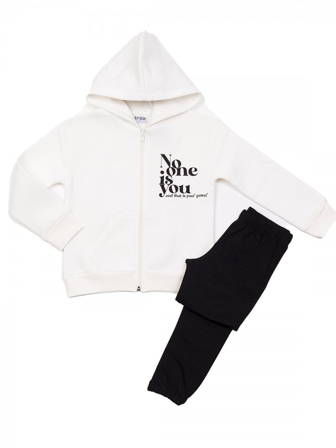 TRAX Εφηβική Φόρμα για Κορίτσι 6-16 ετών - 48645 Βανίλια