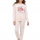 TRAX Εφηβική Πιτζάμα για Κορίτσι 8-16 ετών - 48690 Πούδρα TRAX Εφηβική Πιτζάμα για Κορίτσι 8-16 ετών - 48690 Πούδρα