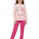 TRAX Εφηβική Πιτζάμα για Κορίτσι 8-16 ετών - 48691 Ροζ