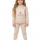 TRAX Παιδική Φόρμα για Κορίτσι 1-6 ετών - 48732 Μπεζ TRAX Παιδική Φόρμα για Κορίτσι 1-6 ετών - 48732 Μπεζ
