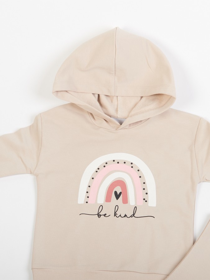 TRAX Παιδική Φόρμα για Κορίτσι 1-6 ετών - 48732 Μπεζ TRAX Παιδική Φόρμα για Κορίτσι 1-6 ετών - 48732 Μπεζ