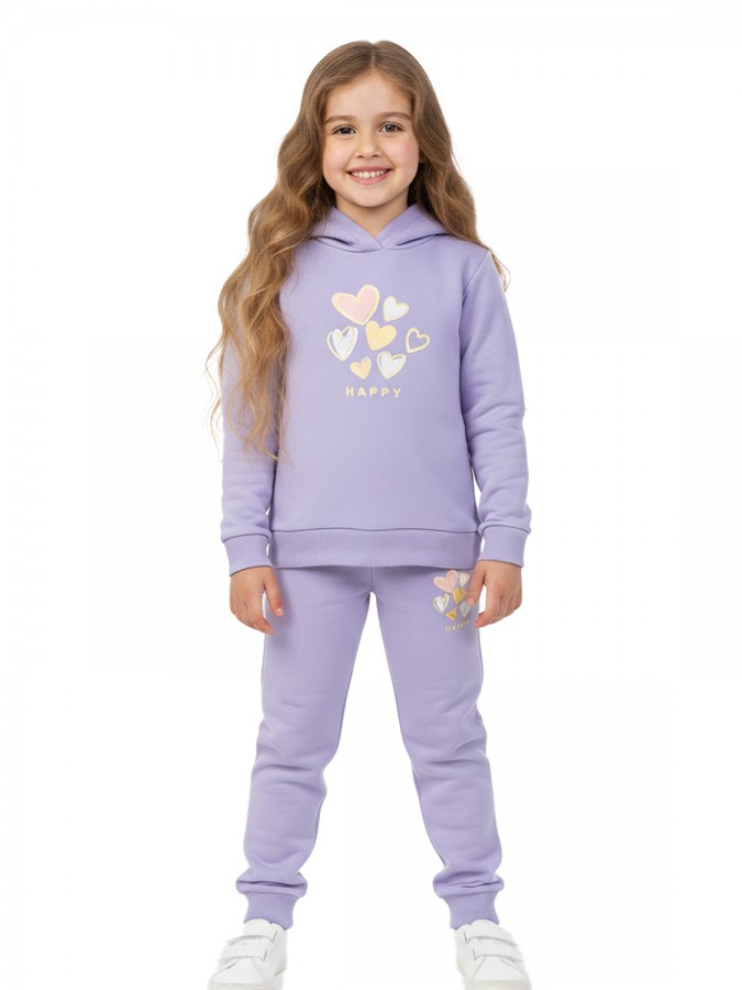 TRAX Παιδική Φόρμα για Κορίτσι 1-6 ετών - 48733 Μύρτιλο TRAX Παιδική Φόρμα για Κορίτσι 1-6 ετών - 48733 Μύρτιλο