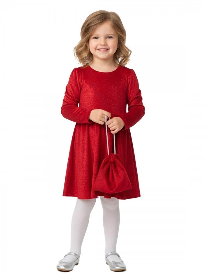 TRAX Παιδικό Φόρεμα για Κορίτσι 1-6 ετών - 48754 Κόκκινο TRAX Παιδικό Φόρεμα για Κορίτσι 1-6 ετών - 48754 Κόκκινο