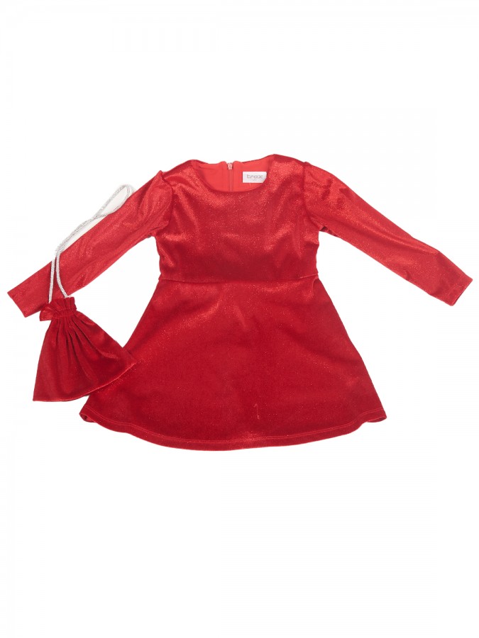 TRAX Παιδικό Φόρεμα για Κορίτσι 1-6 ετών - 48754 Κόκκινο TRAX Παιδικό Φόρεμα για Κορίτσι 1-6 ετών - 48754 Κόκκινο