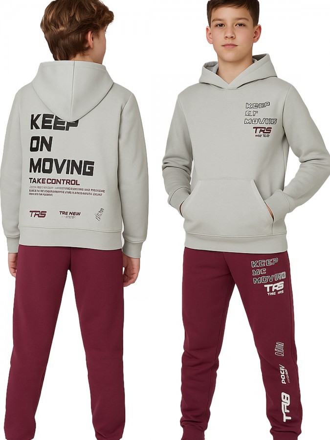 TRAX Εφηβική Φόρμα για Αγόρι 6-16 ετών - 48820 Stone TRAX Εφηβική Φόρμα για Αγόρι 6-16 ετών - 48820 Stone