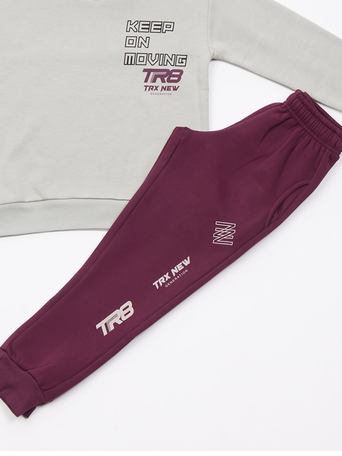 TRAX Εφηβική Φόρμα για Αγόρι 6-16 ετών - 48820 Stone TRAX Εφηβική Φόρμα για Αγόρι 6-16 ετών - 48820 Stone