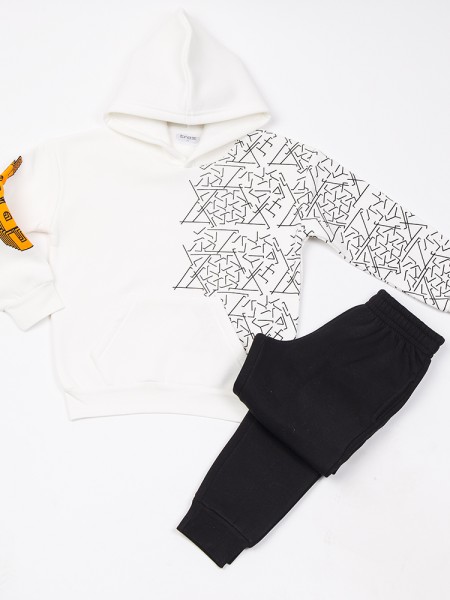 TRAX Εφηβική Φόρμα για Αγόρι 6-16 ετών - 48824 εκρού