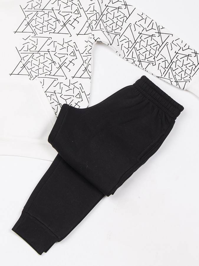 TRAX Εφηβική Φόρμα για Αγόρι 6-16 ετών - 48824 εκρού