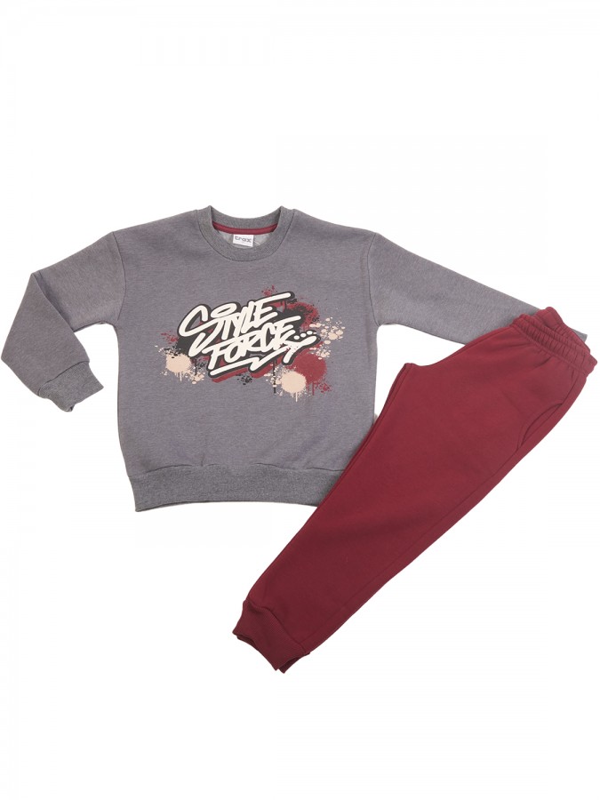 TRAX Εφηβική Φόρμα για Αγόρι 6-16 ετών - 48828 Ανθρακί TRAX Εφηβική Φόρμα για Αγόρι 6-16 ετών - 48828 Ανθρακί