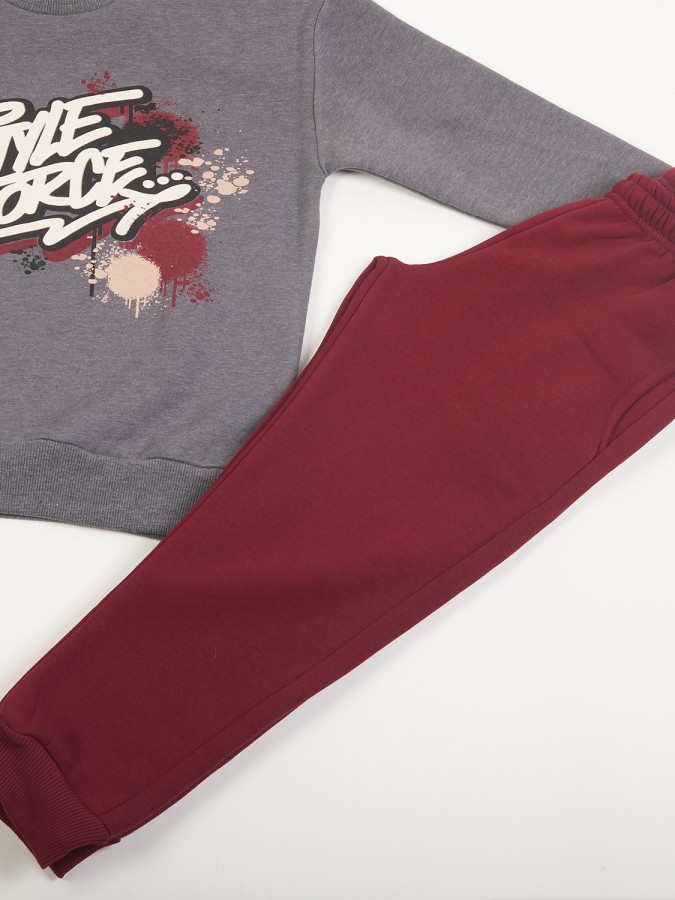 TRAX Εφηβική Φόρμα για Αγόρι 6-16 ετών - 48828 Ανθρακί TRAX Εφηβική Φόρμα για Αγόρι 6-16 ετών - 48828 Ανθρακί