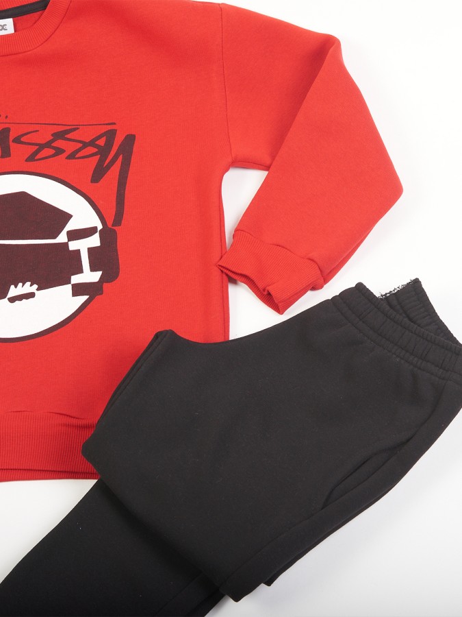 TRAX Εφηβική Φόρμα για Αγόρι 6-16 ετών - 48829 Κόκκινο TRAX Εφηβική Φόρμα για Αγόρι 6-16 ετών - 48829 Κόκκινο