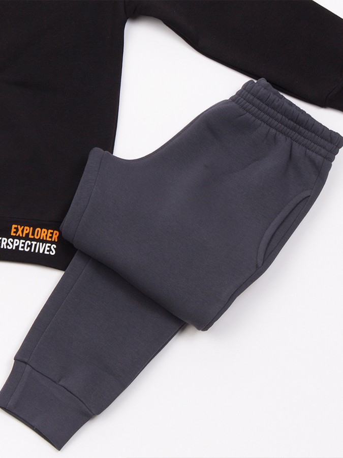 TRAX Εφηβική Φόρμα για Αγόρι 6-16 ετών - 48834 Μαύρο TRAX Εφηβική Φόρμα για Αγόρι 6-16 ετών - 48834 Μαύρο