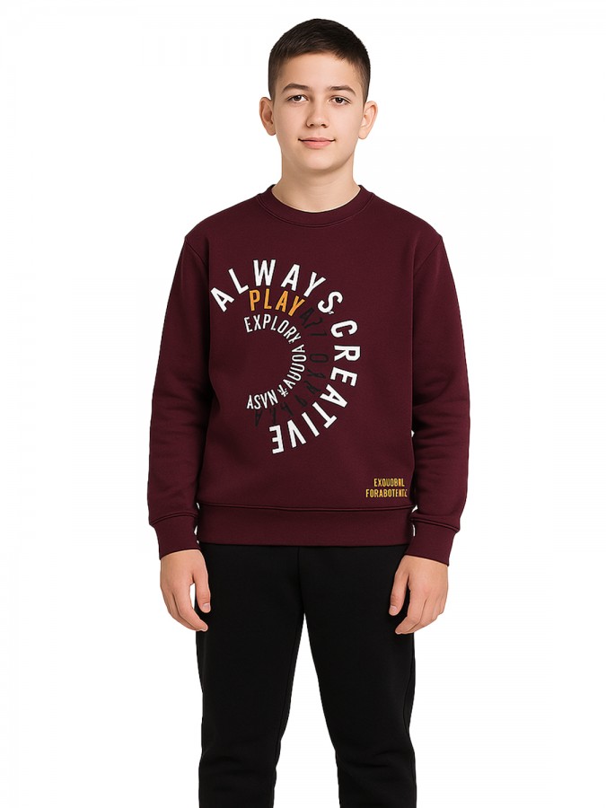 TRAX Εφηβική Φόρμα για Αγόρι 6-16 ετών - 48834 Μπορντό TRAX Εφηβική Φόρμα για Αγόρι 6-16 ετών - 48834 Μπορντό