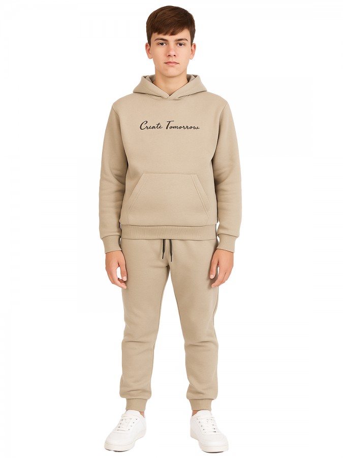 TRAX Εφηβική Φόρμα για Αγόρι 6-16 ετών - 48846 Μπεζ TRAX Εφηβική Φόρμα για Αγόρι 6-16 ετών - 48846 Μπεζ