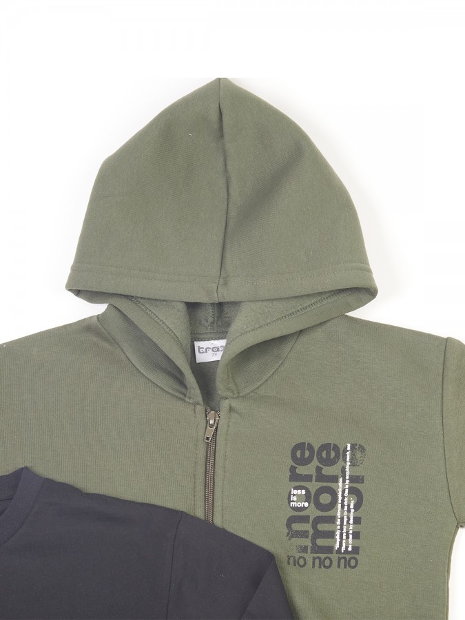 TRAX Εφηβική Φόρμα (3τμχ) για Αγόρι 6-16 ετών - 48855 Χακί TRAX Εφηβική Φόρμα (3τμχ) για Αγόρι 6-16 ετών - 48855 Χακί