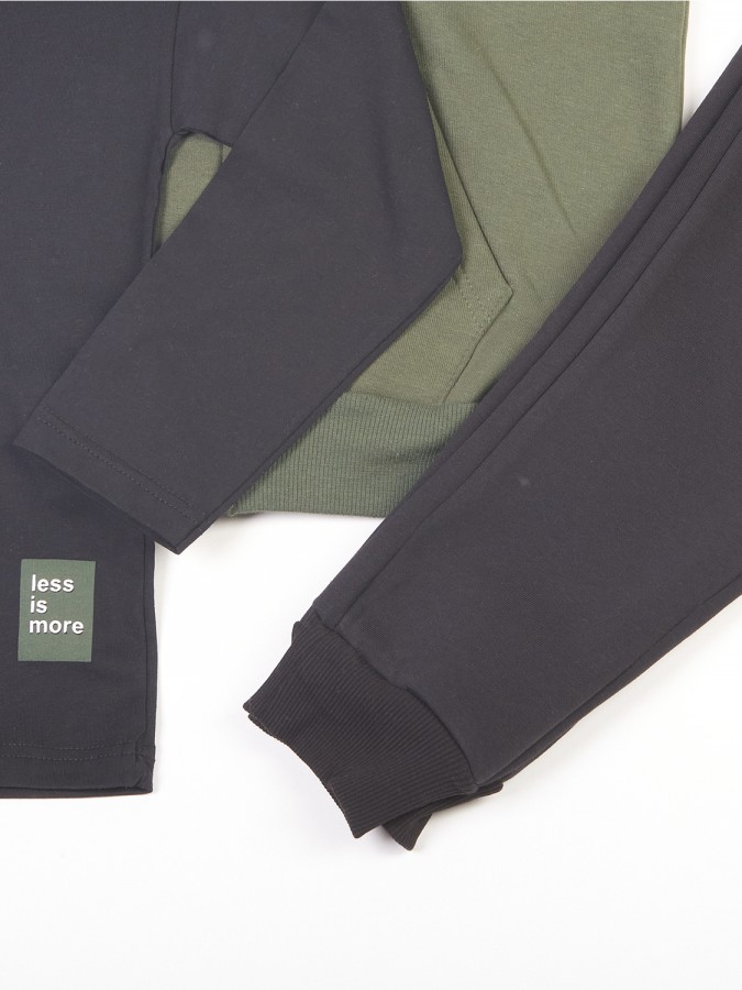 TRAX Εφηβική Φόρμα (3τμχ) για Αγόρι 6-16 ετών - 48855 Χακί TRAX Εφηβική Φόρμα (3τμχ) για Αγόρι 6-16 ετών - 48855 Χακί