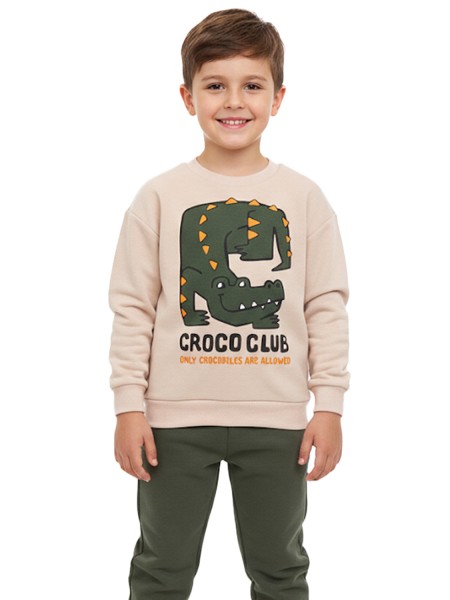 TRAX Παιδική Φόρμα για αγόρια 1-6 ετών #48910 Μπεζ TRAX Παιδική Φόρμα για αγόρια 1-6 ετών #48910 Μπεζ