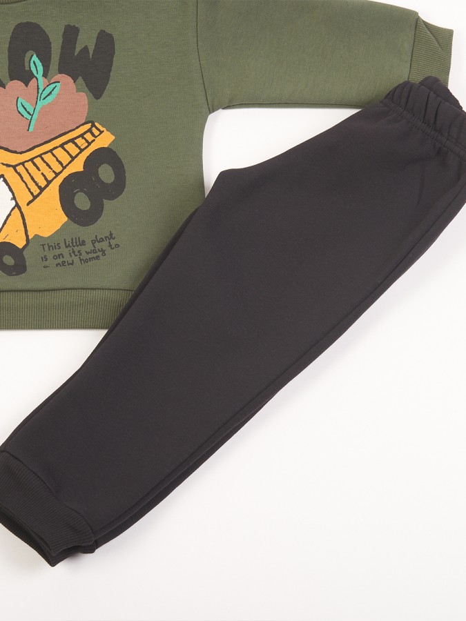 TRAX Παιδική Φόρμα για αγόρια 1-6 ετών #48911 Χακί TRAX Παιδική Φόρμα για αγόρια 1-6 ετών #48911 Χακί