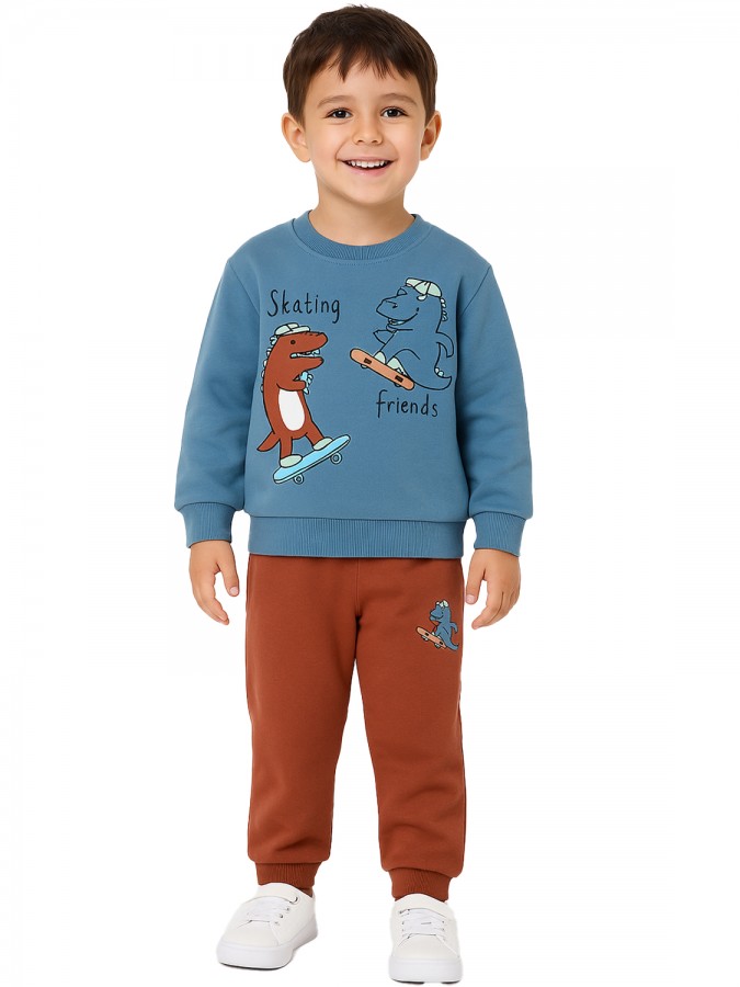 TRAX Παιδική Φόρμα για αγόρια 1-6 ετών #48918 Μέντα TRAX Παιδική Φόρμα για αγόρια 1-6 ετών #48918 Μέντα