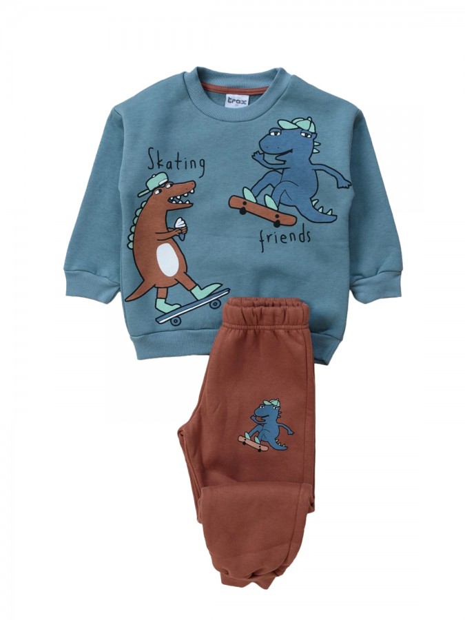 TRAX Παιδική Φόρμα για αγόρια 1-6 ετών #48918 Μέντα TRAX Παιδική Φόρμα για αγόρια 1-6 ετών #48918 Μέντα