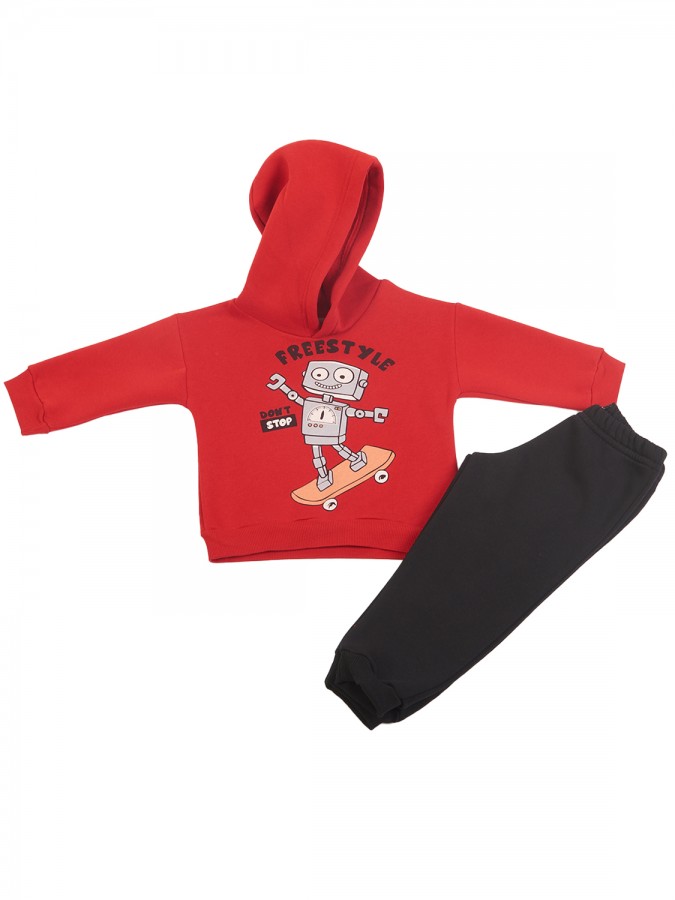 TRAX Παιδική Φόρμα για αγόρια 1-6 ετών #48930 Κόκκινο TRAX Παιδική Φόρμα για αγόρια 1-6 ετών #48930 Κόκκινο