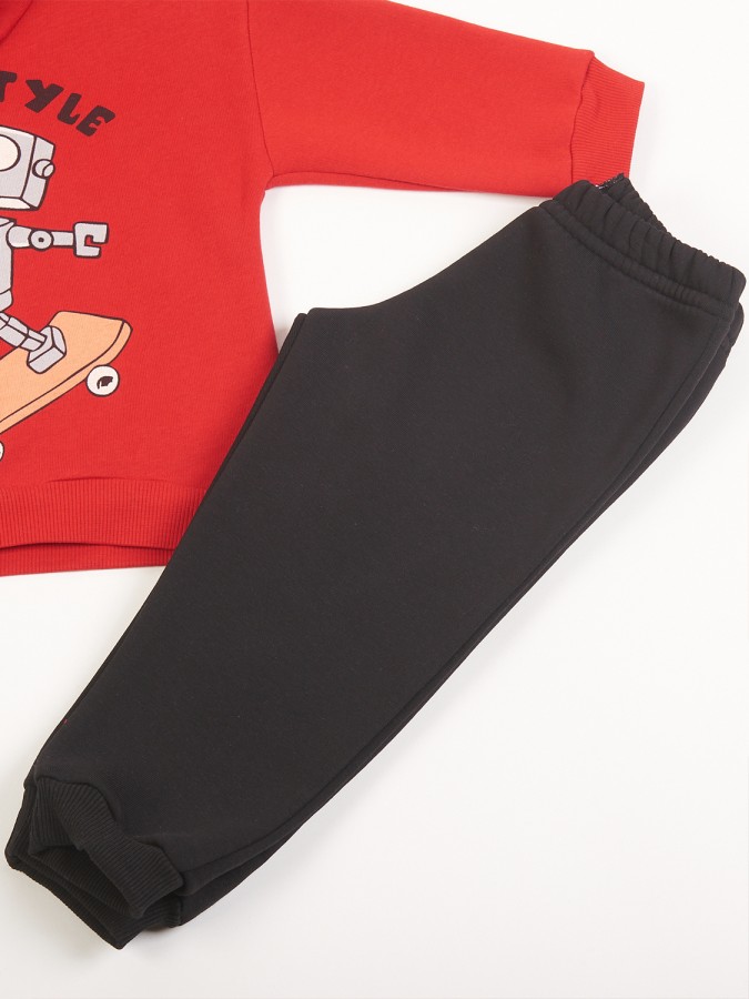 TRAX Παιδική Φόρμα για αγόρια 1-6 ετών #48930 Κόκκινο TRAX Παιδική Φόρμα για αγόρια 1-6 ετών #48930 Κόκκινο