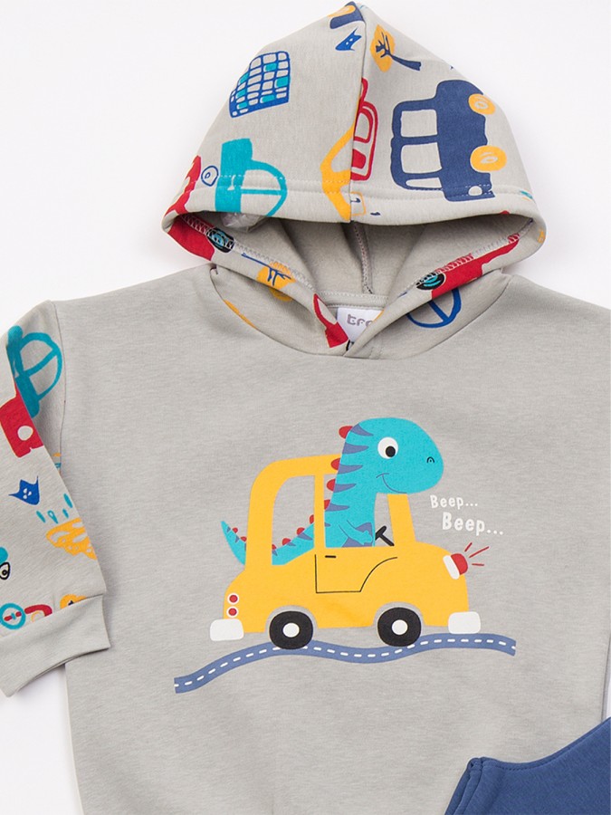 TRAX Παιδική Φόρμα για αγόρια 1-6 ετών #48936 Stone TRAX Παιδική Φόρμα για αγόρια 1-6 ετών #48936 Stone