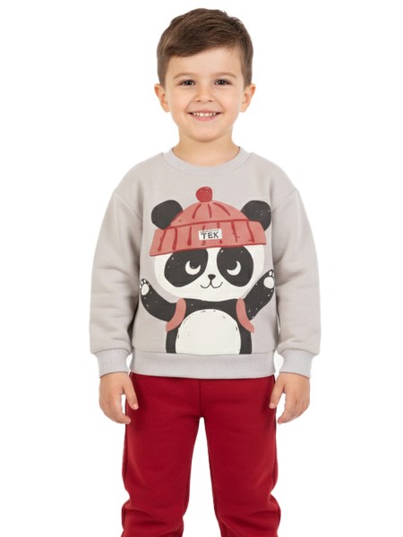 TRAX Παιδική Φόρμα για αγόρια 1-6 ετών #48952 Stone TRAX Παιδική Φόρμα για αγόρια 1-6 ετών #48952 Stone