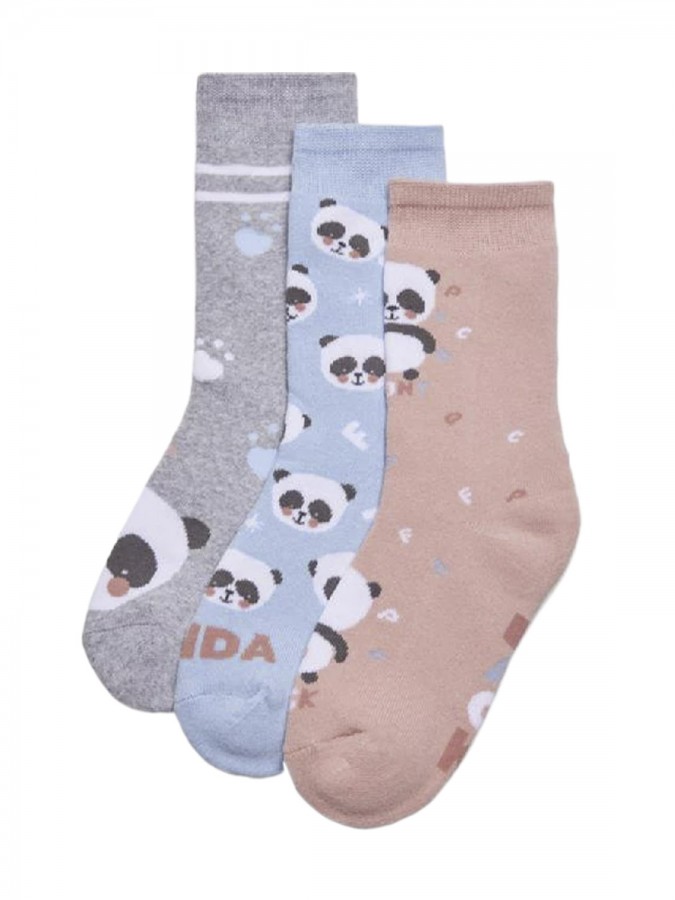 YSABEL MORA Kάλτσες μακριές για κορίτσι σετ 3 ζεύγη #32559 multi YSABEL MORA Kάλτσες μακριές για κορίτσι σετ 3 ζεύγη #32559 multi