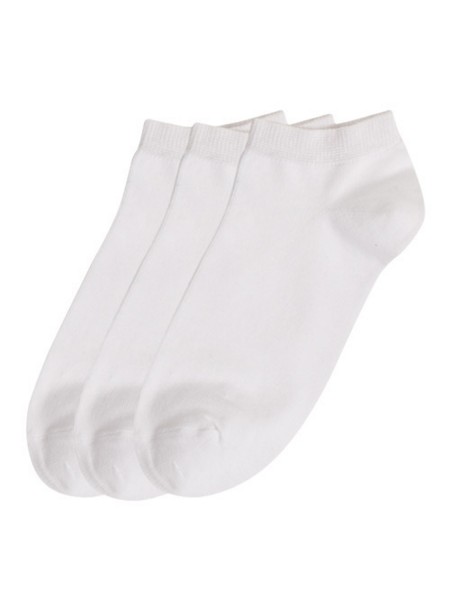 MEWE Kάλτσες ψηλές σετ 3 ζεύγη #Λευκό- Λευκό- Λευκό